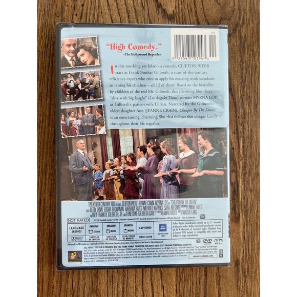 Cheaper By The Dozen DVD Comedy Movie Starring Steve Martin & Bonnie Hunt - Picture 3 of 4